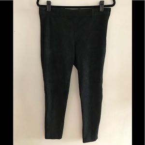 H&M Black Suede Pants